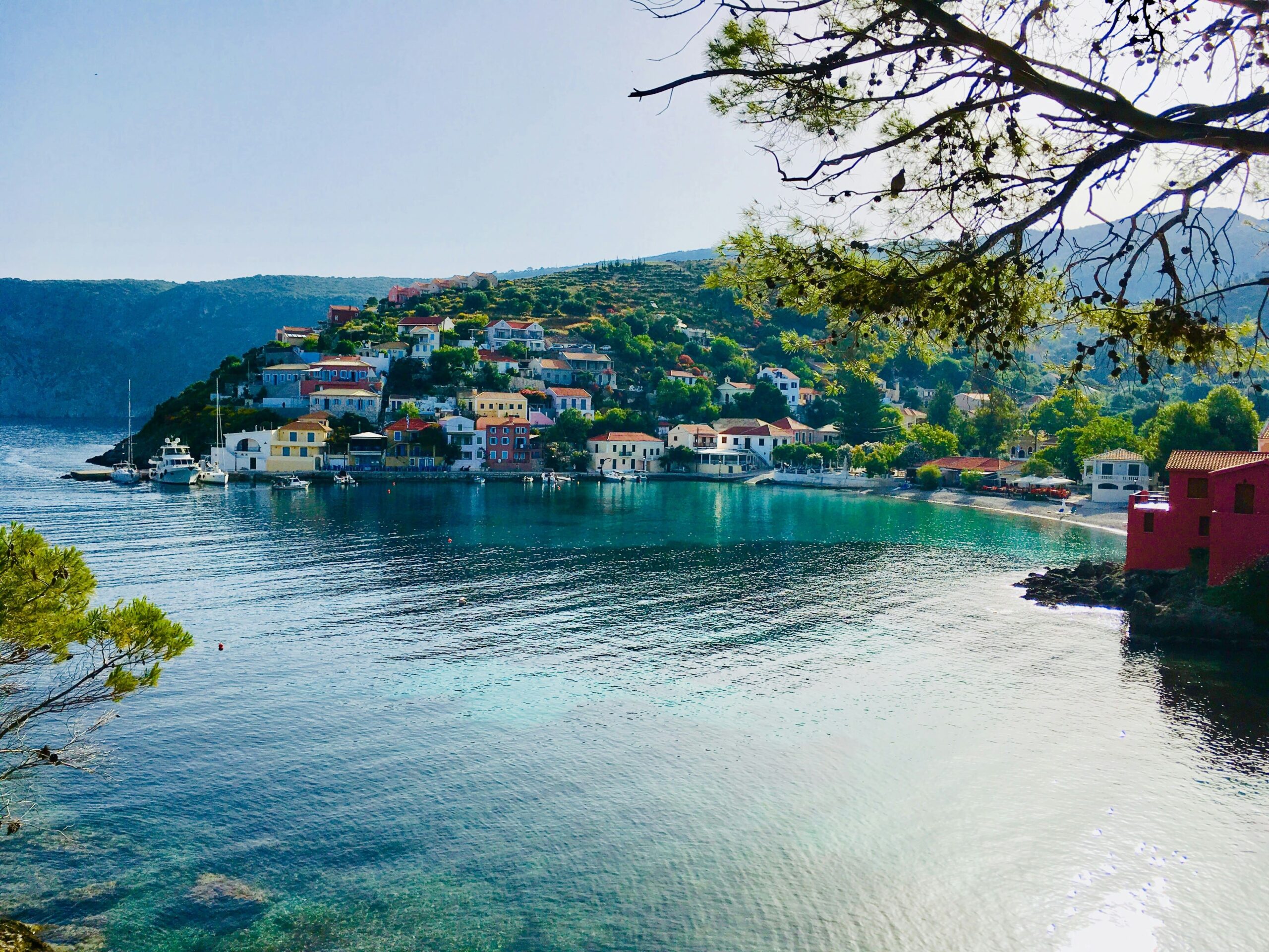Assos Village Kefalonia Photo by Mac McDade on Unsplash